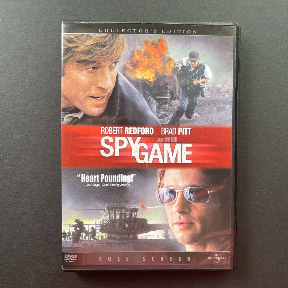 Spy Game (DVD, 2002, Full Frame Collectors Edition)
